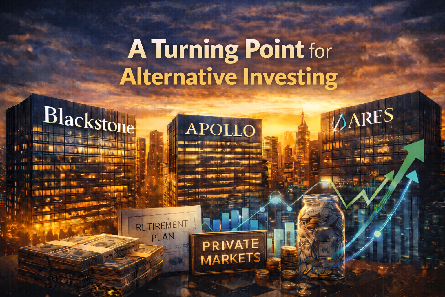 Blackstone, Apollo, and Ares Push Private Markets Into 401(k)s: