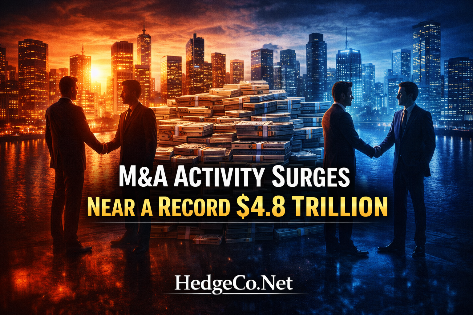 M&A Activity Surges Near a Record $4.8 Trillion: Why the Deal Machine Is Roaring Back to Life