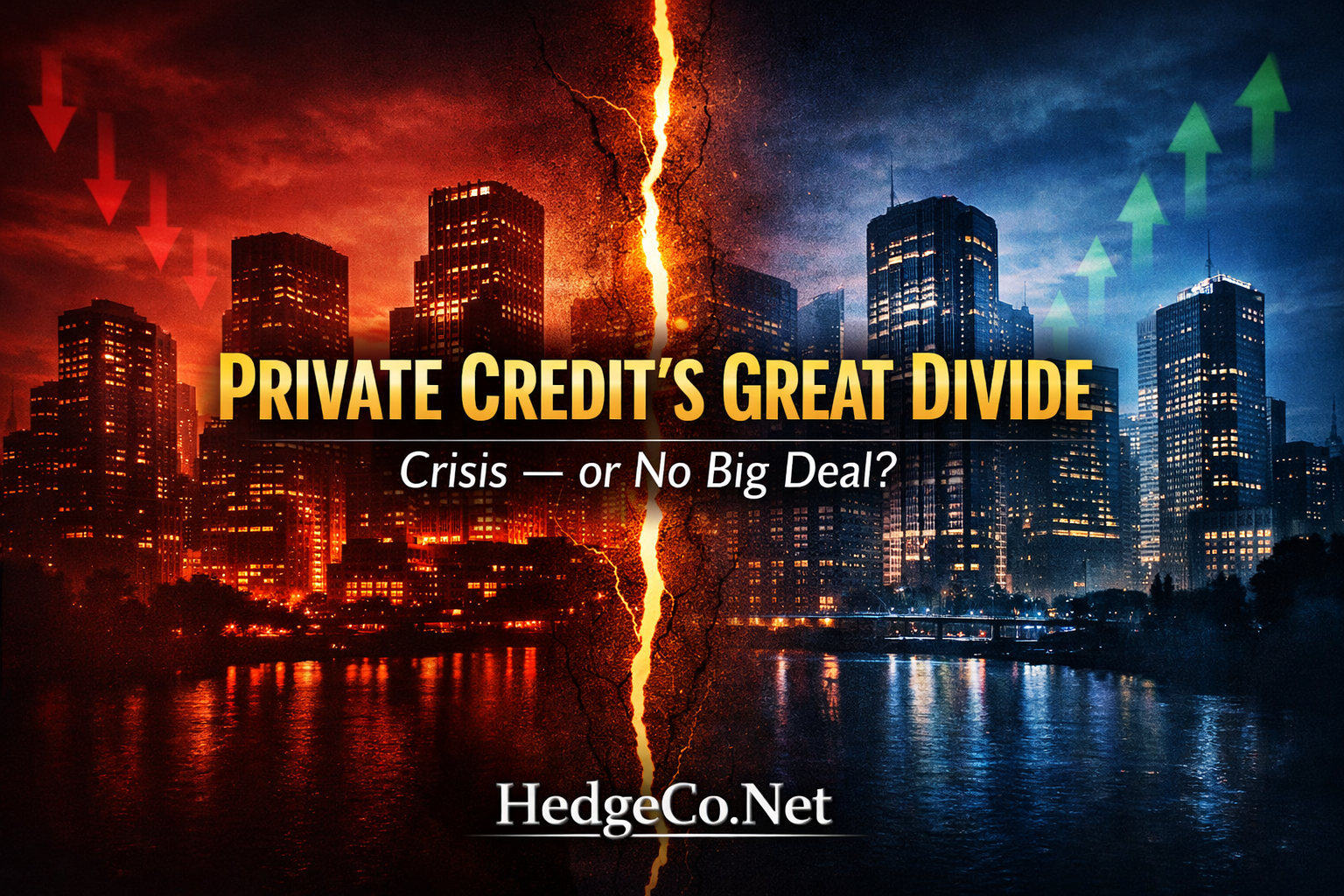 Private Credit’s Great Divide: Crisis — or No Big Deal?