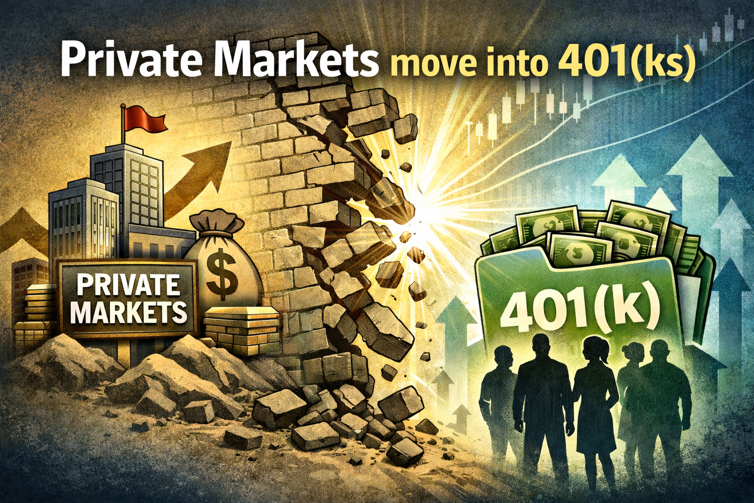 Private Markets Move Into 401(k)s—And the “Retail Wall” Finally Breaks: