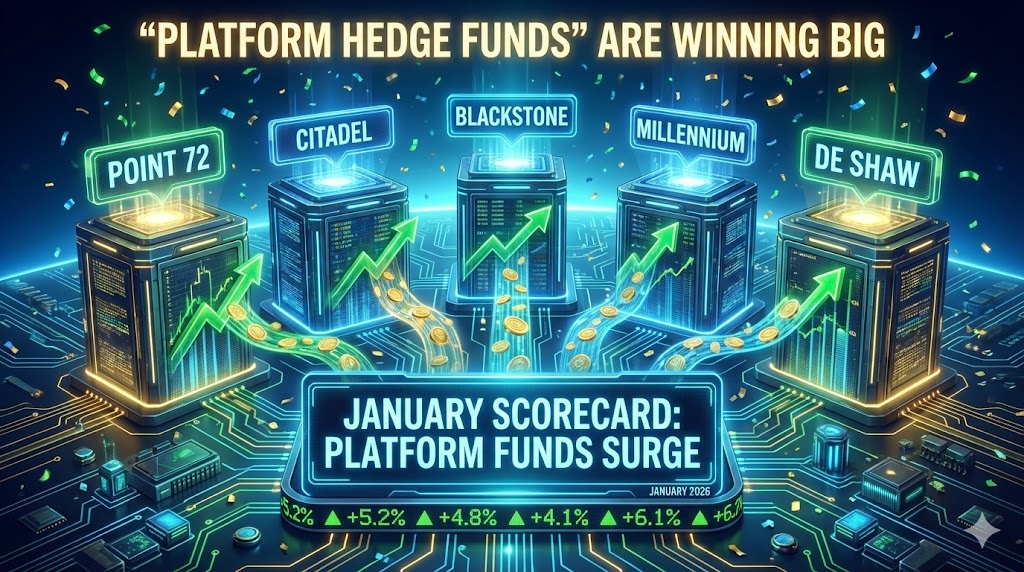 The January Scorecard Is In — “Platform Hedge Funds” Are Winning Big: