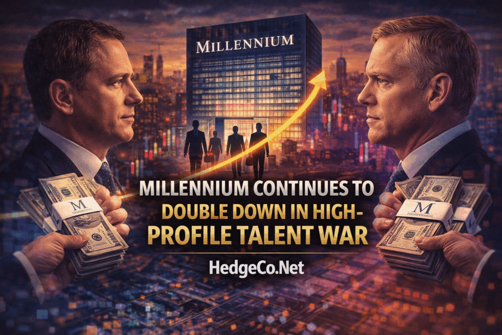 Millennium Hires Goldman Co-Head For CIO Office